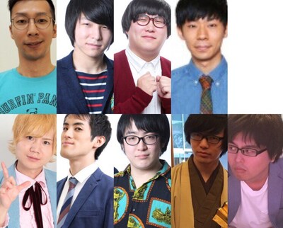 「阿佐ヶ谷お笑いマニアック王決定戦」の出場者たち。