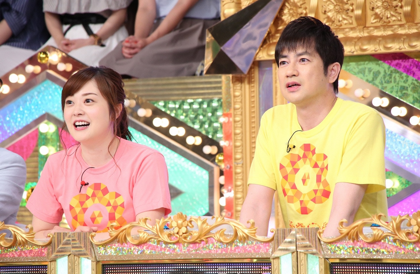 左から水卜麻美アナウンサー、羽鳥慎一。(c)日本テレビ
