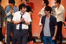 優勝が発表された瞬間の磁石。