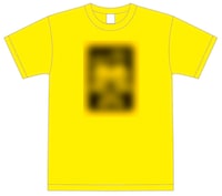 バンドTシャツ（ネタバレのためプリントはモザイク処理）