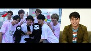 「artist clip for a-nation 延長戦」に出演する、NON STYLE井上と超特急。
