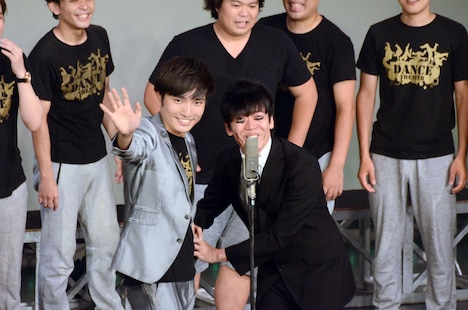 祇園に扮するラニーノーズ洲崎とジュリエッタ藤本。