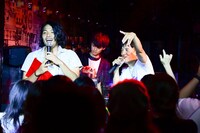 ラップ選手権の様子。