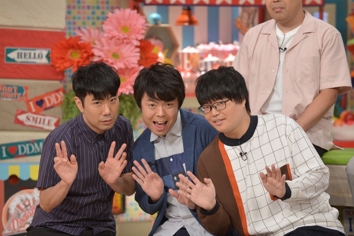 左から藤井隆、ライス。(c)読売テレビ