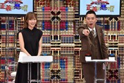 (左から)指原莉乃、爆笑問題・太田。(c)中京テレビ