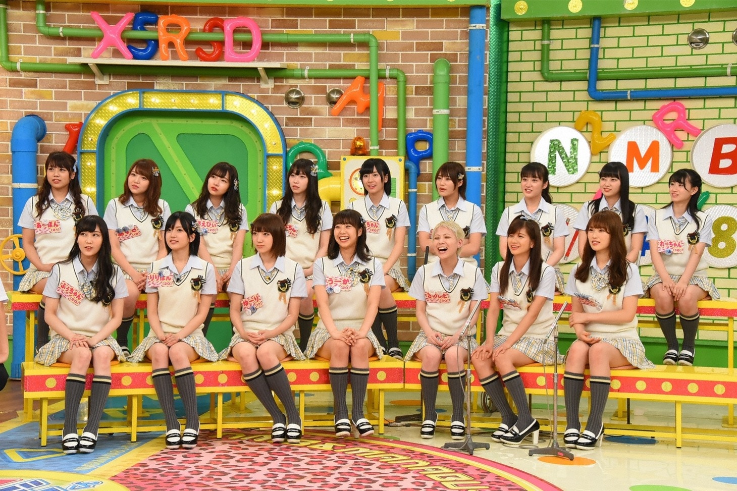 NMB48メンバー (c)関西テレビ