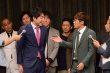 3位の三拍子・高倉とミキ亜生。