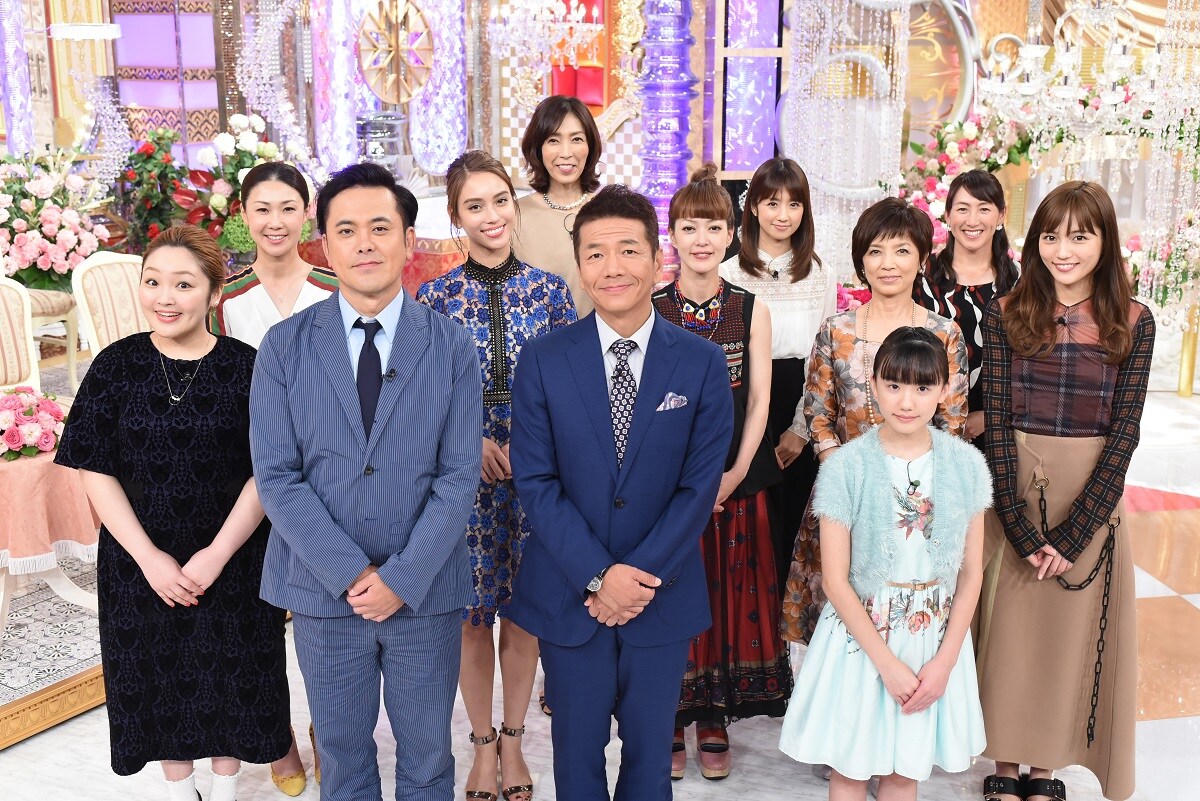 「くりぃむしちゅーの掘れば掘るほどスゴイ人」の出演者たち。(c)日本テレビ