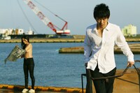 「風に濡れた女」より。