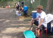 シンガポールを旅する千原せいじ。(c)読売テレビ