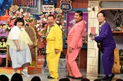 左から酒井藍、今別府直之、諸見里大介、松浦真也。(c)読売テレビ