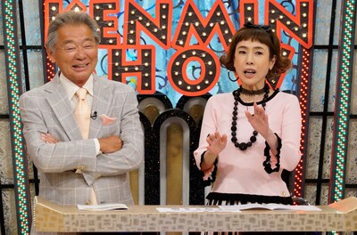 左からみのもんた、久本雅美。(c)読売テレビ