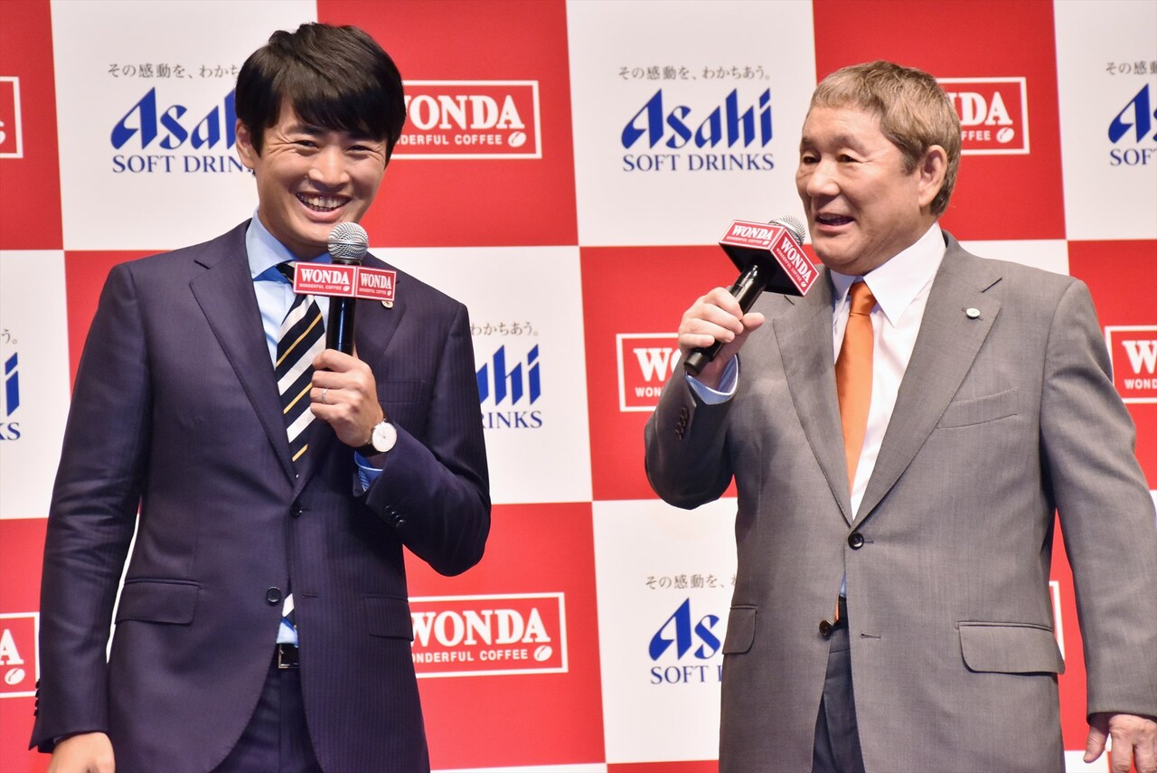 左から）劇団ひとり、ビートたけし。 - 劇団ひとり「ハライチのターン