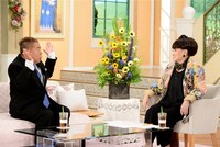 「徹子の部屋」に出演する（左から）出川哲朗、黒柳徹子。(c)テレビ朝日