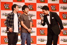 さらば青春の光とあべこうじ（右）。