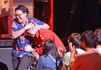 決勝進出が決まった瞬間のゾフィー。