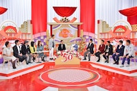 「祝金婚式 スターが語るきよしヘレンの50年」収録の様子。(c)MBS