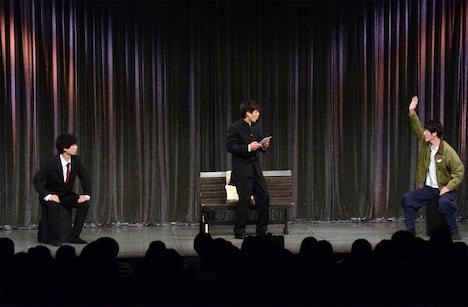 カナリア安達とココリコ田中によるコントのひと幕。