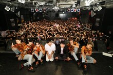 FlowBackのニューシングル発売記念イベントの様子。(c)Ki/oon Music