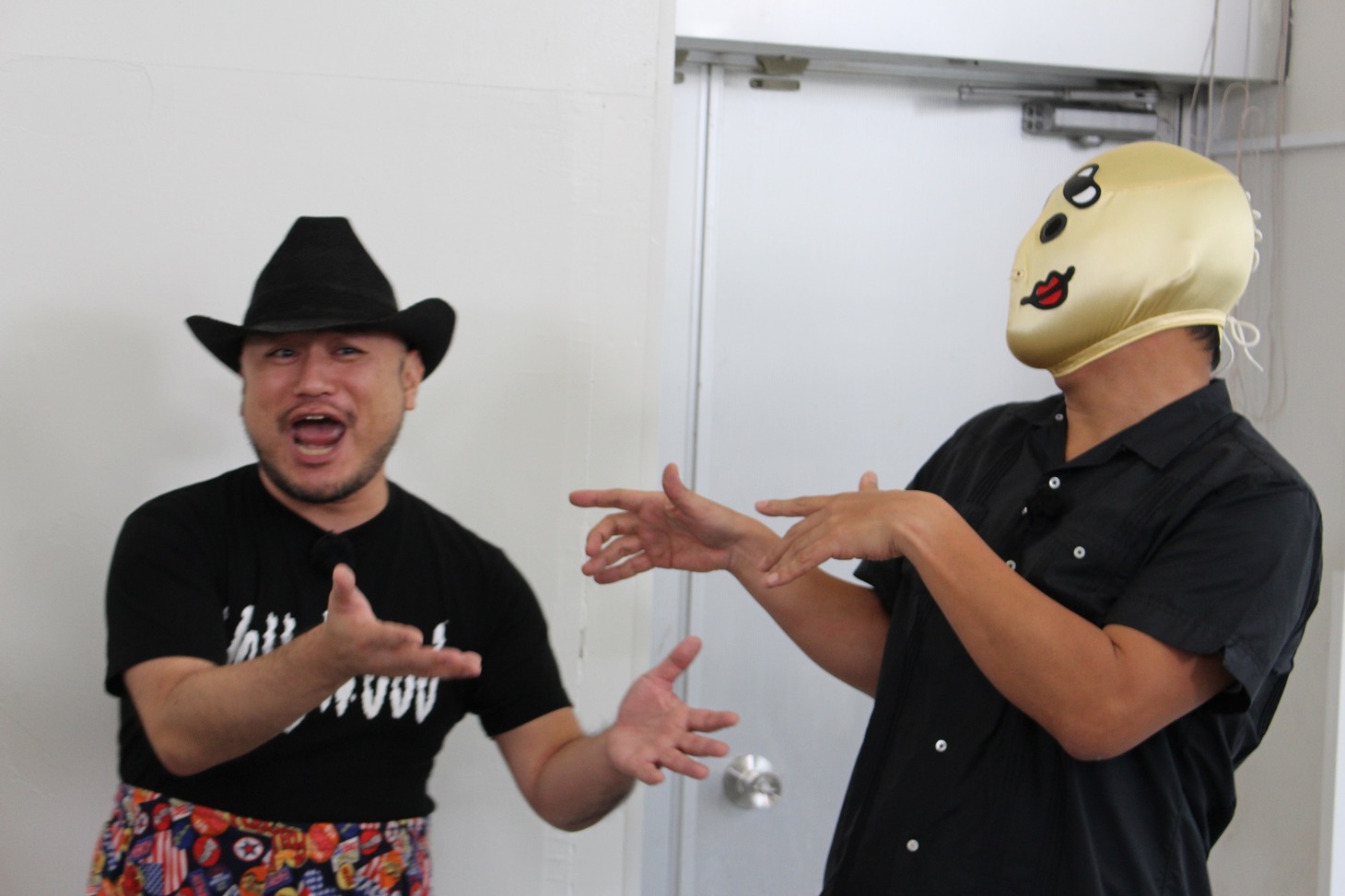 「ピエール瀧のしょんないTV」のワンシーン。(c)静岡朝日テレビ
