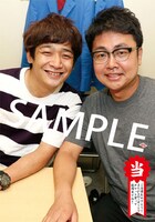 銀シャリの「楽屋オフショットカード」サンプル。