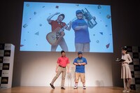 「KNACK ふたりの英雄と古代兵団」完成披露イベントの様子。