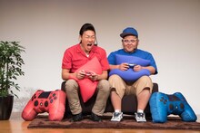 「KNACK ふたりの英雄と古代兵団」をプレイするANZEN漫才。