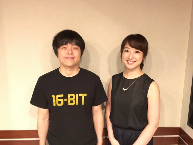 左からバカリズム、川田裕美。(c)TOKYO FM