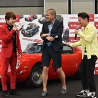 カミナリが西川貴教と共演、ビリビリマシーンでネタ飛ばす