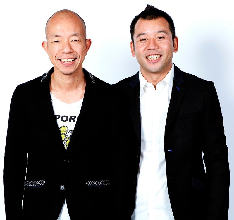 バイきんぐ。右が西村、左が小峠。