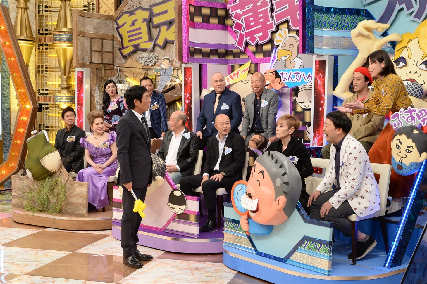 「明石家さんまのコンプレッくすっ杯」のワンシーン。(c)ABC