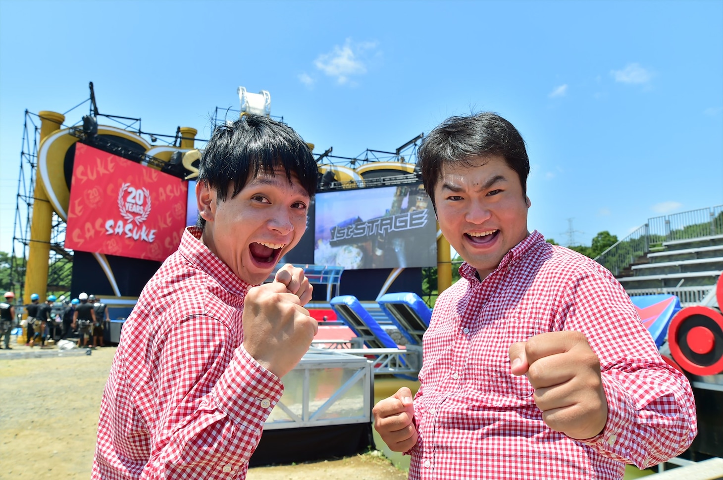 「SASUKE2017秋」のセット紹介動画に出演するパニーニ。(c)TBS