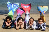 左から間宮祥太朗、尼神インター誠子、千鳥・大悟、尼神インター渚。(c)日本テレビ