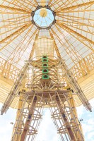 バーニングマンの象徴的モニュメント「ザ・マン」。