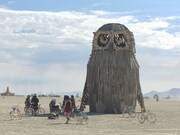 バーニングマンの様子。