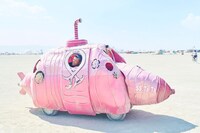 バーニングマンの様子。