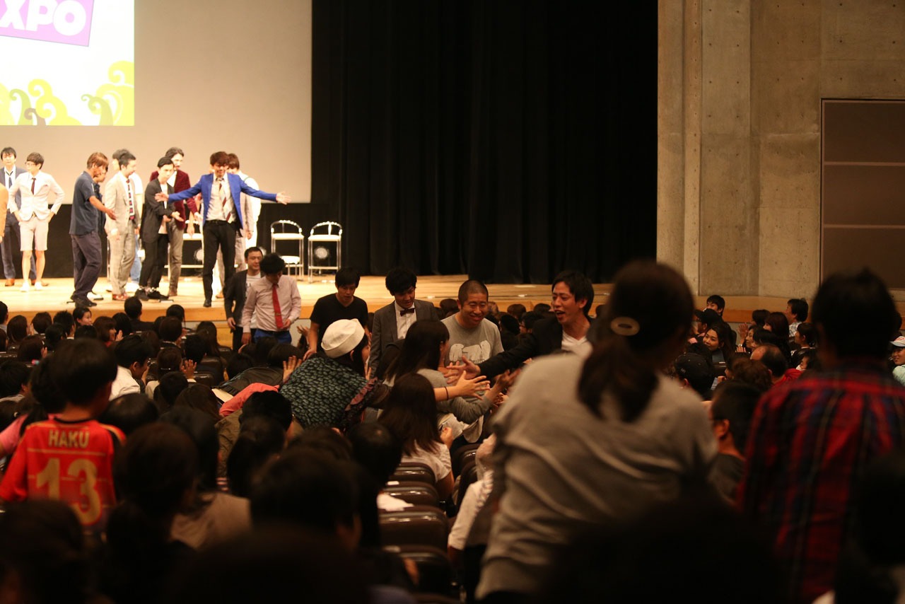 「漫才EXPO」の様子。