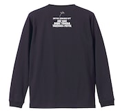 芦沢ムネトがイラストを手がけた「LOFT 41TH ANNIVERSARY 宮川企画『マイセルフ,ユアセルフ』」のロングTシャツ(裏)。