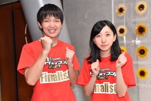 パーパー。左から、ほしのディスコ、山田愛奈。