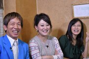 左からちゃらんぽらん冨好、友近、小島瑠璃子。(c)読売テレビ