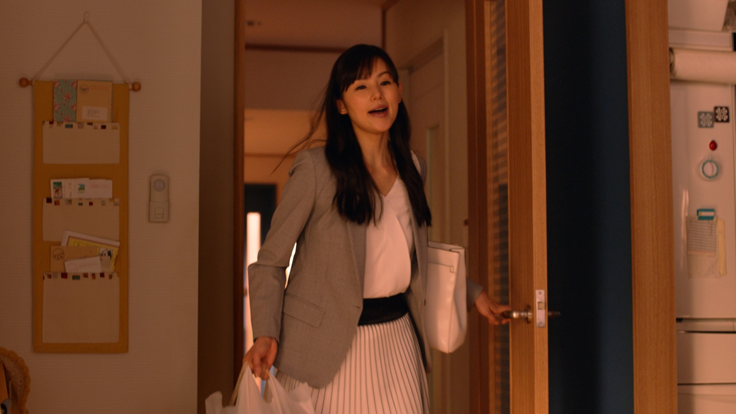ファブリーズの新CM「臭くなった息子」篇のワンシーン。