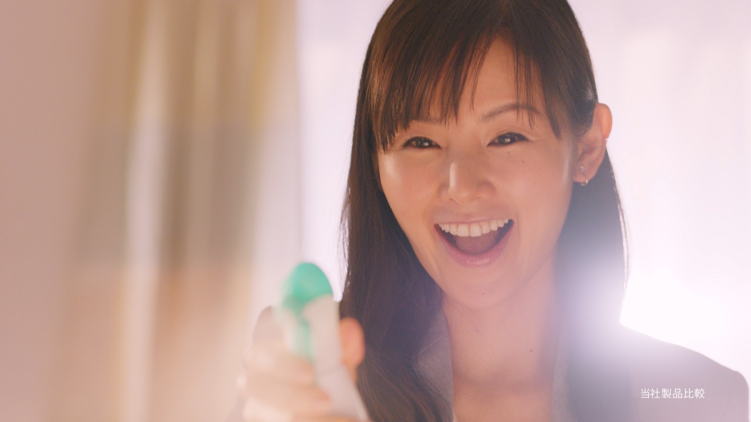 ファブリーズの新CM「臭くなった息子」篇のワンシーン。