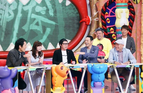 「やりすぎ都市伝説SP2017秋」の司会陣。(c)テレビ東京