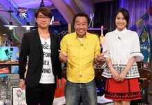 MCのさまぁ～ずと広瀬アリス（右）。(c)テレビ朝日