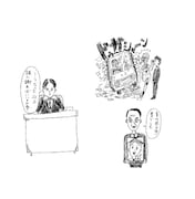 う大が手がけたイラスト。