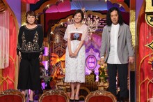 左から佐藤仁美、広末涼子、ピース又吉。(c)日本テレビ