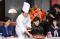 「ぐるナイ 芸能人家族ゴチ＆広末涼子ブルゾン参戦！美容ゴチSP」のワンシーン。(c)日本テレビ