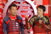 左からFUJIWARA藤本、千原ジュニア。
