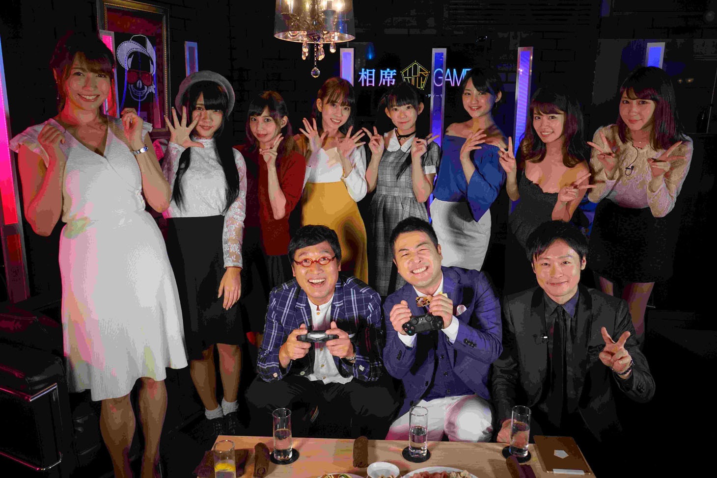 「相席ゲーム トルティーヤ」の出演者たち。(c)MBS