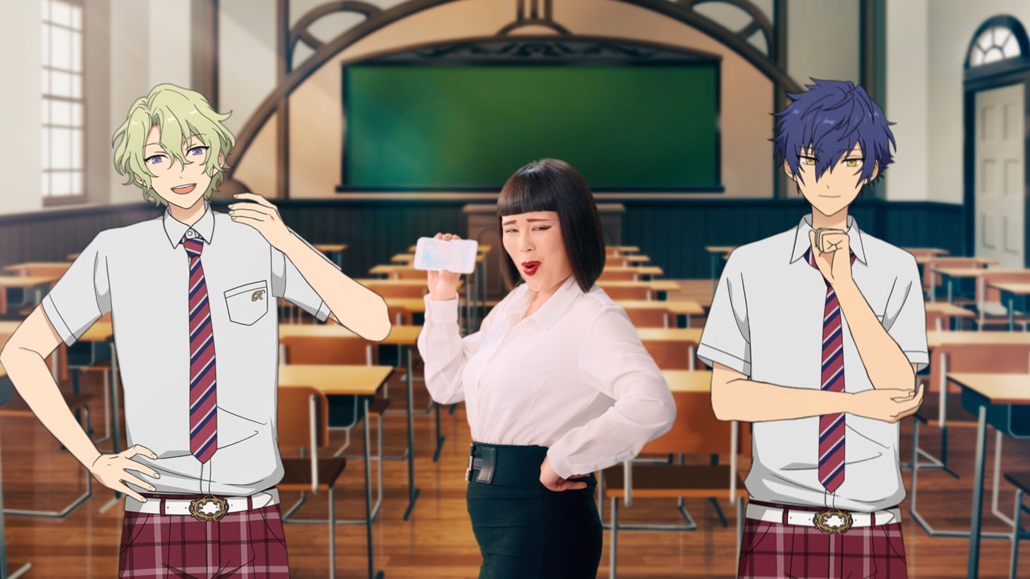 「あんさんぶるスターズ！」新CMより。